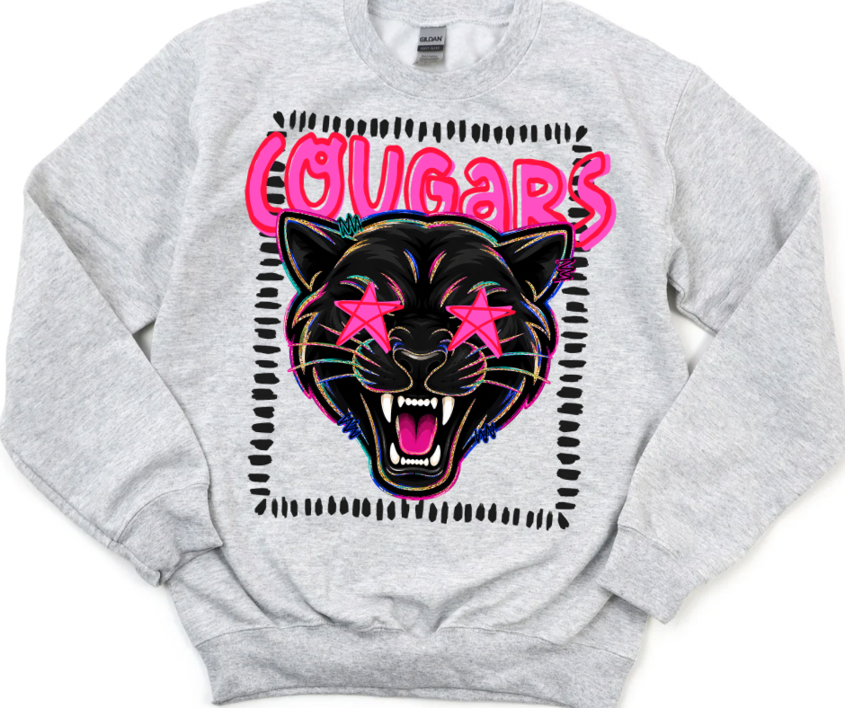 Preppy Cougars (Black)