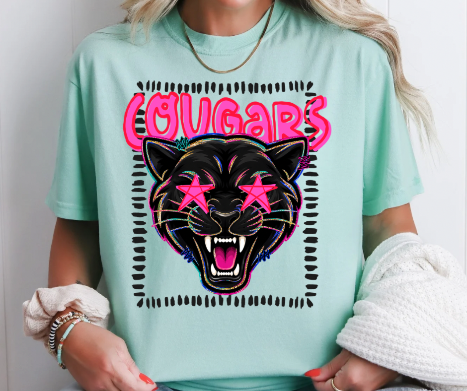 Preppy Cougars (Black)