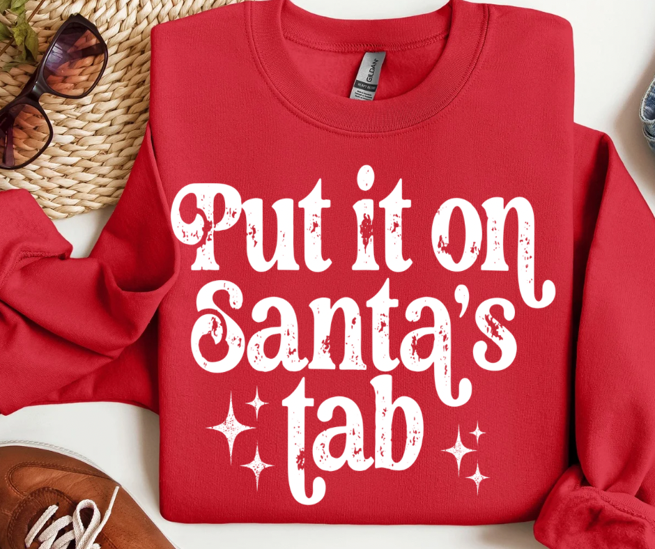 Put it on Santa's Tab
