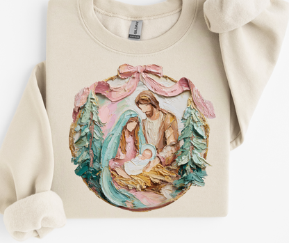 Painted Nativity