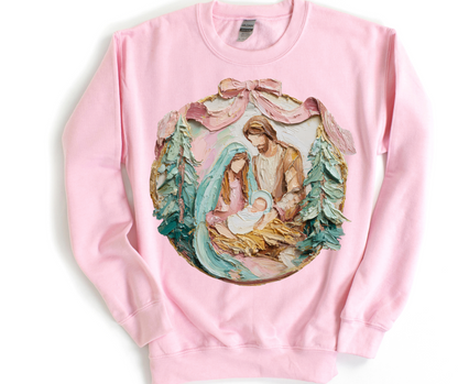 Painted Nativity