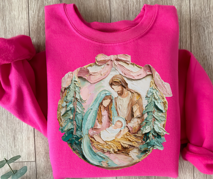 Painted Nativity