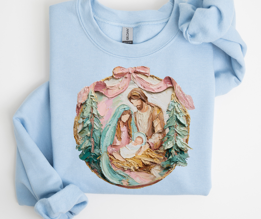 Painted Nativity