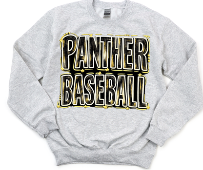 Panthers Baseball Painted