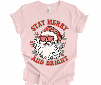 Stay Merry & Bright Santa