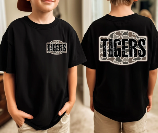 Tigers - Camo (Front & Back)