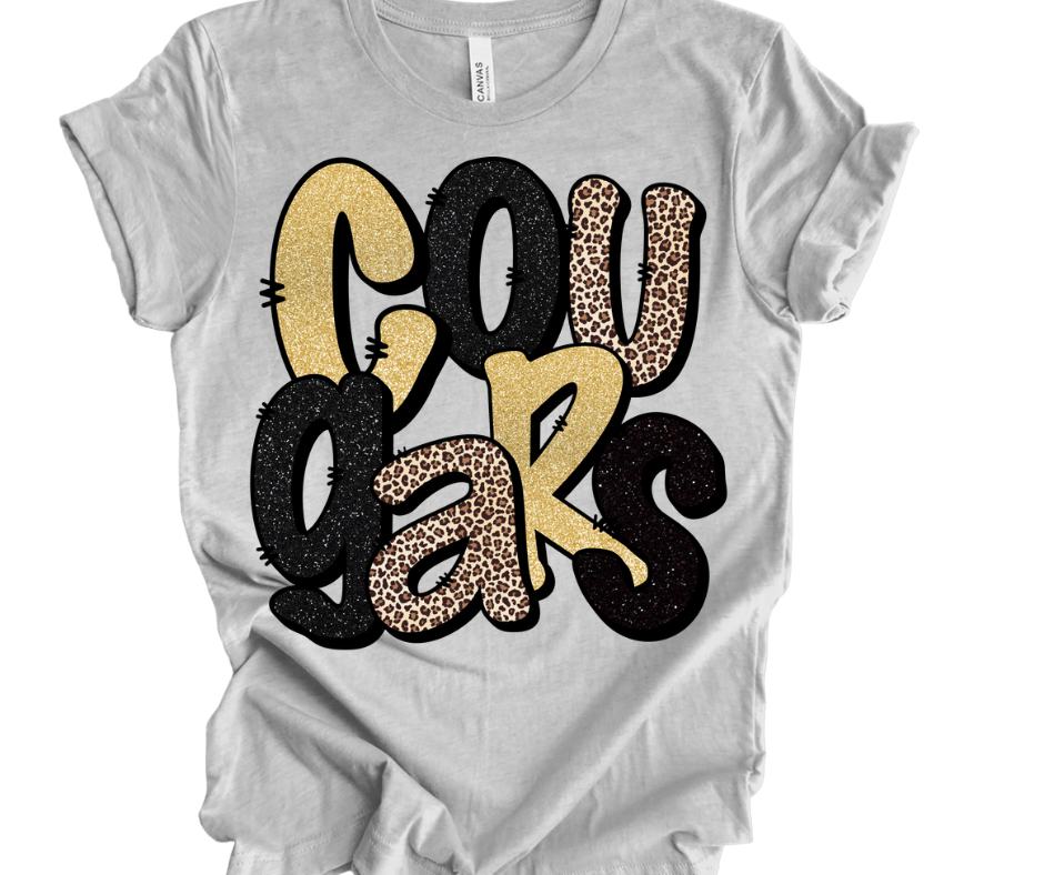 Cougars (Leopard & Faux Glitter)