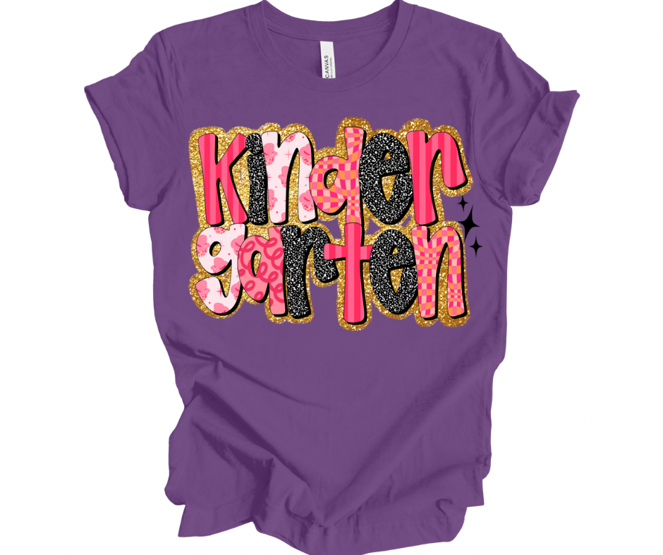 Kindergarten- Retro Pink