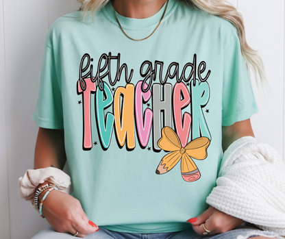 Fifth Grade Teacher Bow