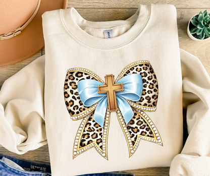 Leopard Easter Bow