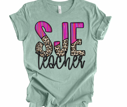 SJE Teacher - Painted Leopard