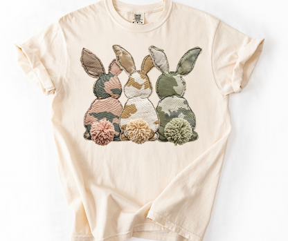 Camo Triple Bunnies