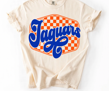 Retro Jaguars Checkered