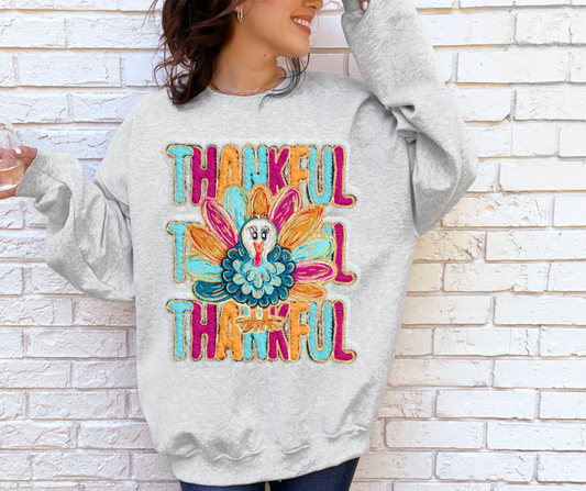 Thankful Turkey (*FAUX YARN*)