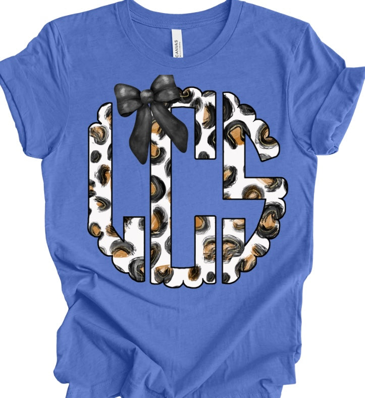 LCS Leopard Monogram