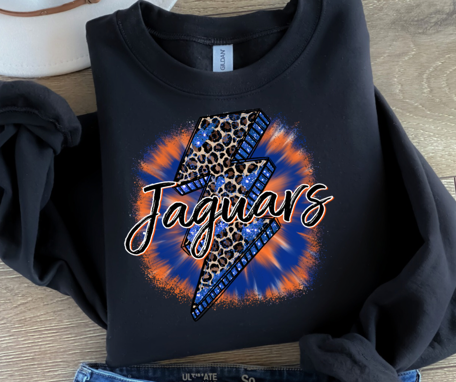 Jaguars Tie Dye Bolt