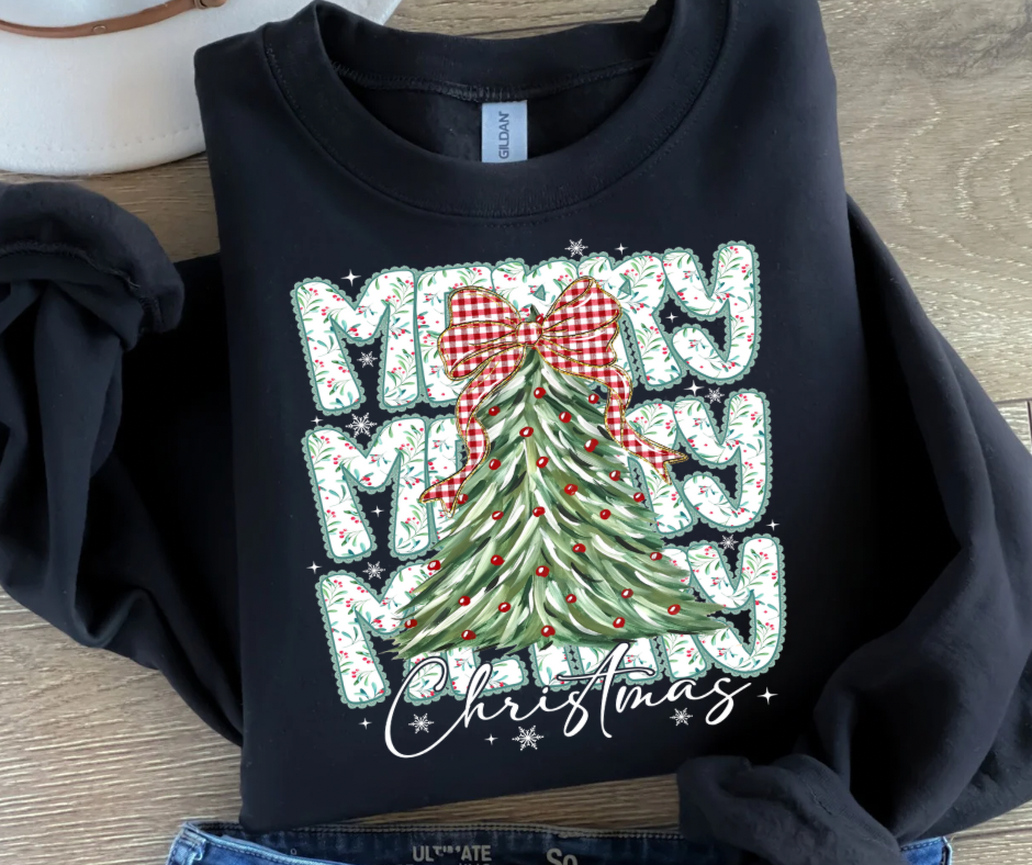 Merry Christmas Stacked