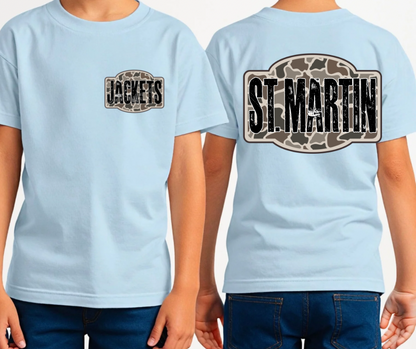Camo - St. Martin Jackets (Front & Back)