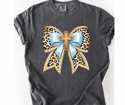 Leopard Easter Bow