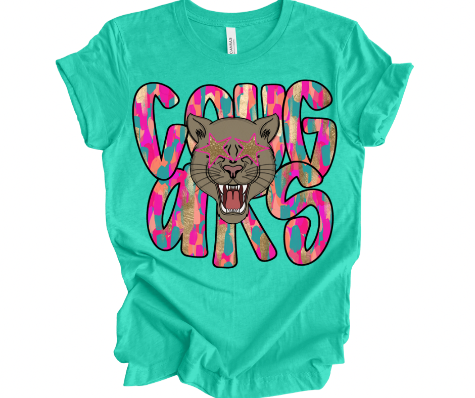 Painted Preppy Cougars