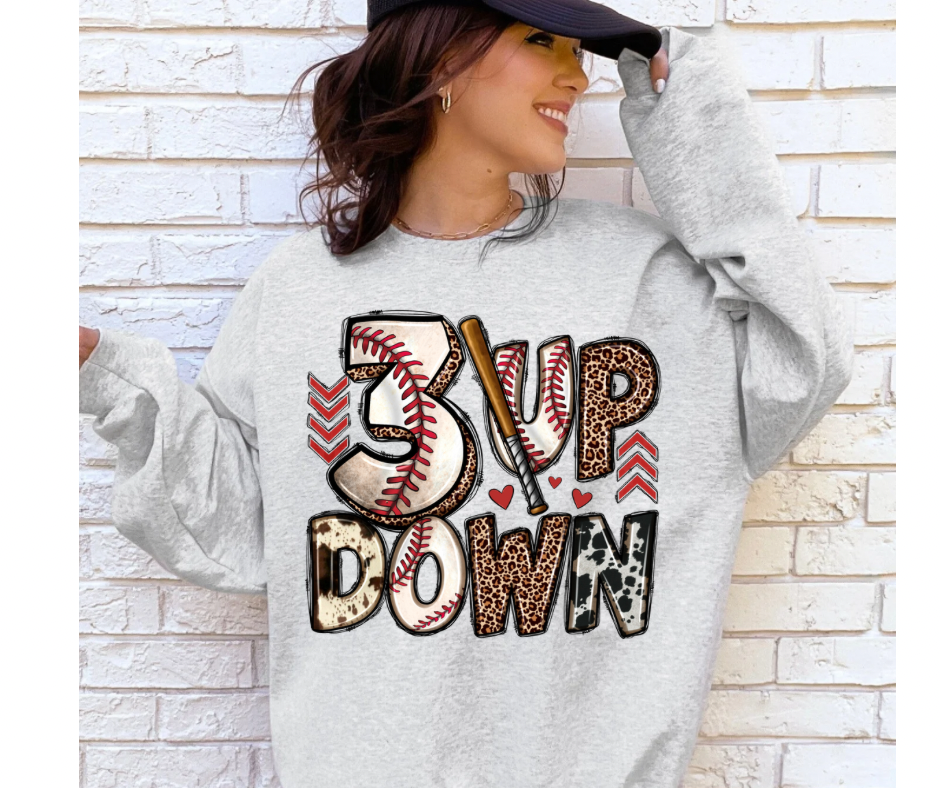3 Up 3 Down Baseball