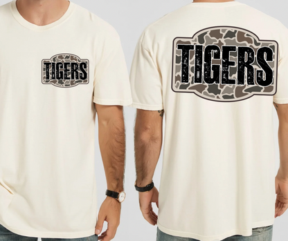 Tigers - Camo (Front & Back)