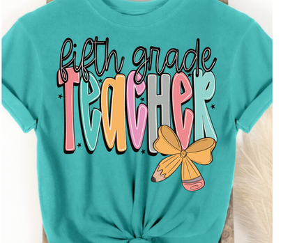 Fifth Grade Teacher Bow