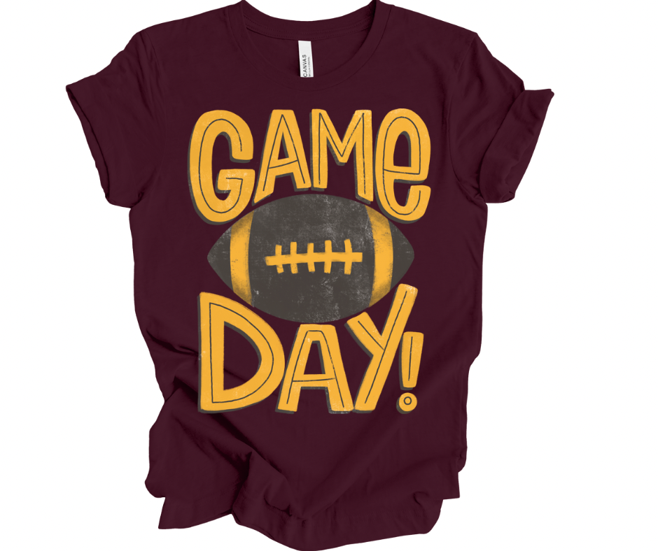 Game Day Football (Yellow)
