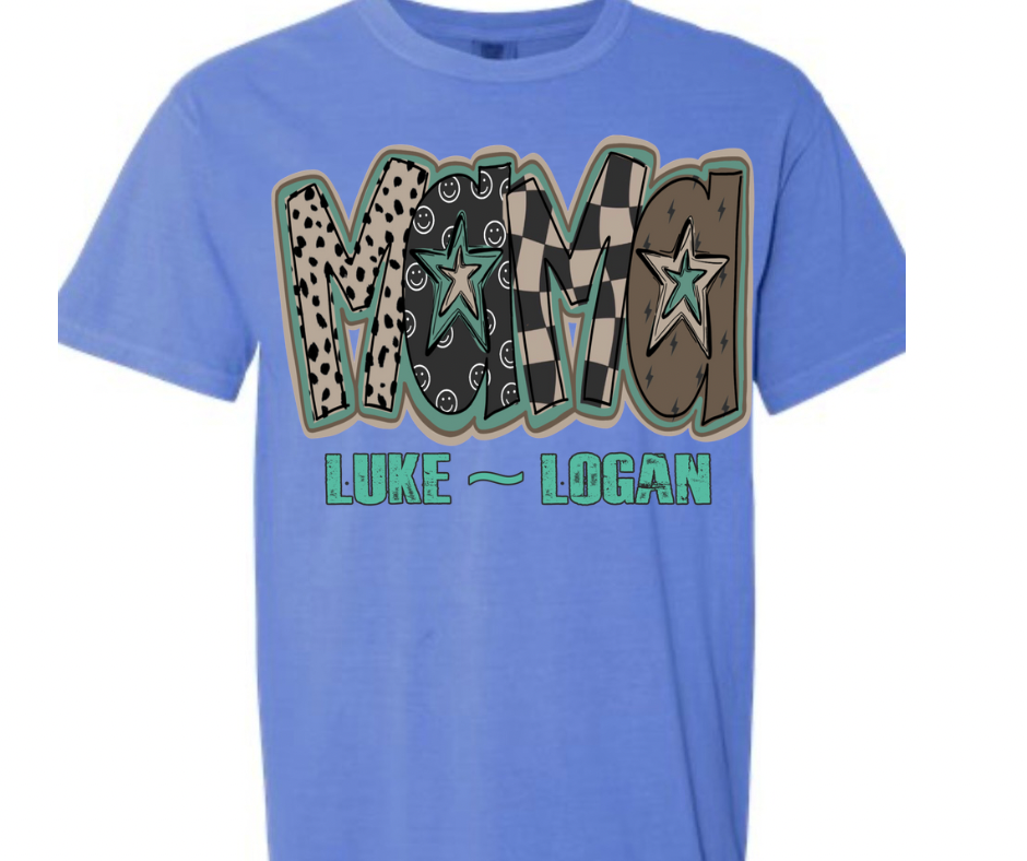 Mama - WITH NAMES (Green & Neutral)