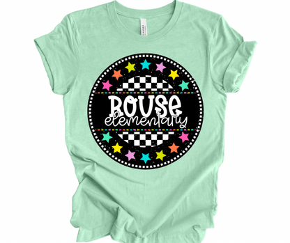 Rouse Elementary Checkered Stars