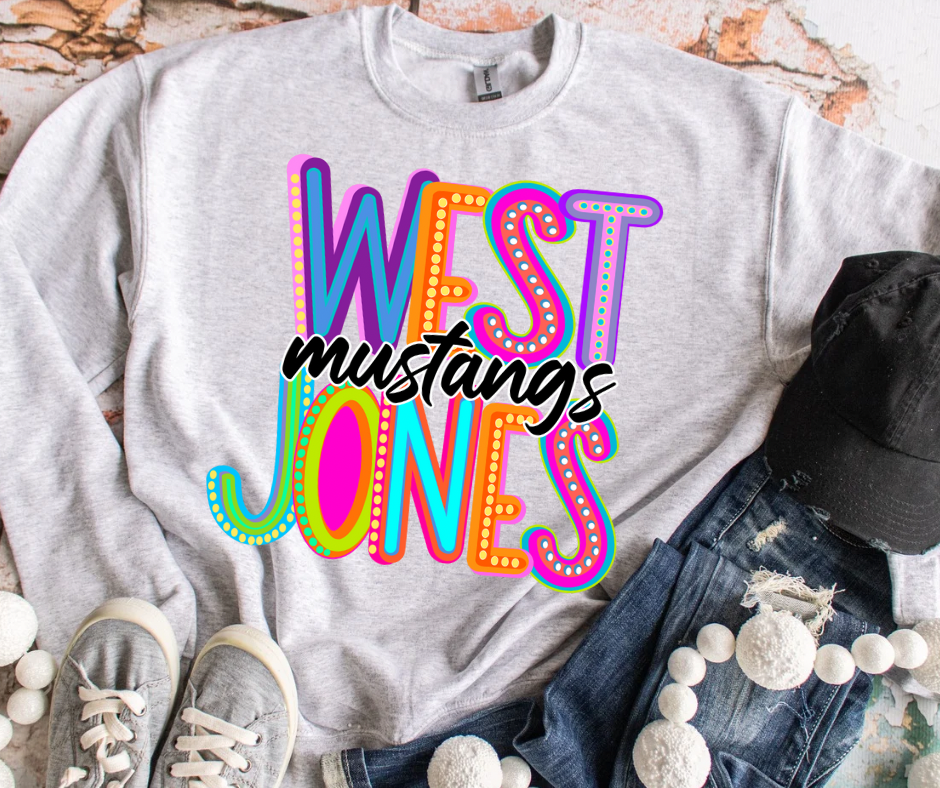 West Jones Mustangs Marquee