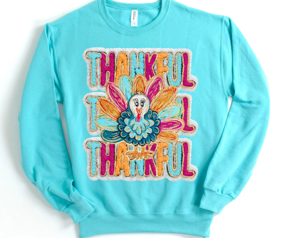 Thankful Turkey (*FAUX YARN*)