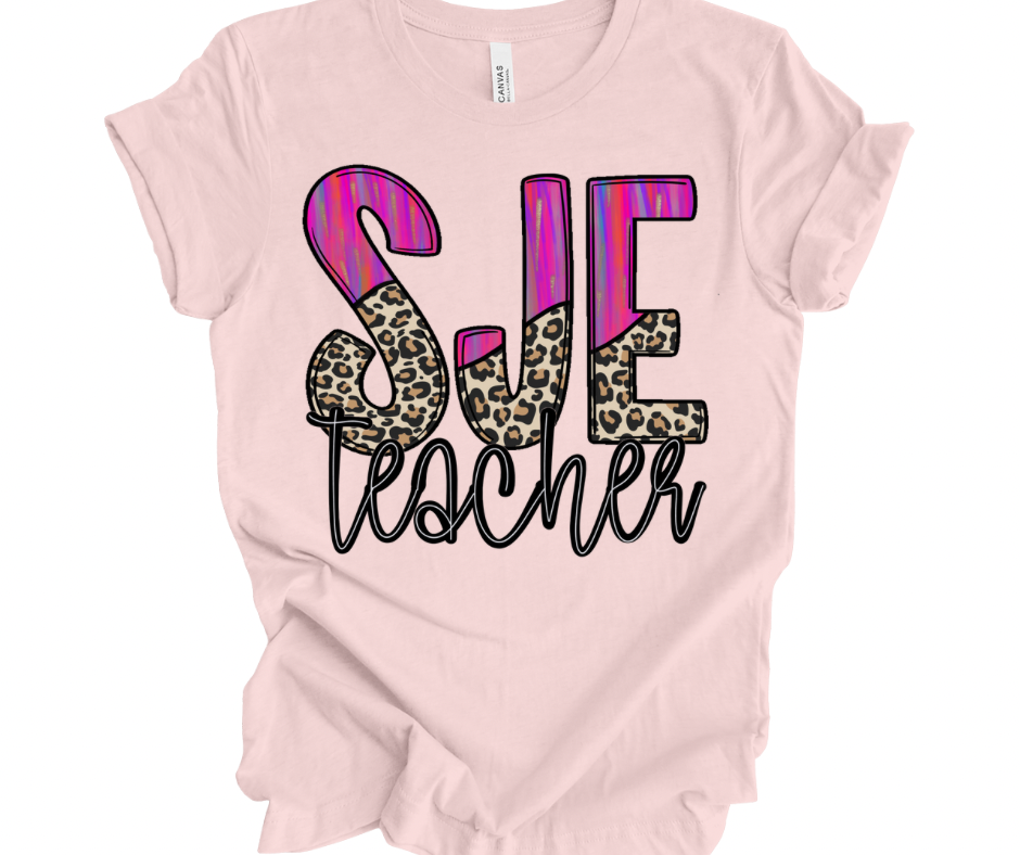 SJE Teacher - Painted Leopard