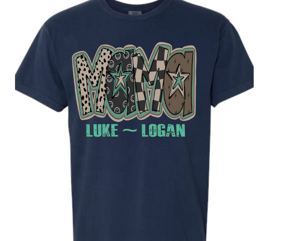 Mama - WITH NAMES (Green & Neutral)