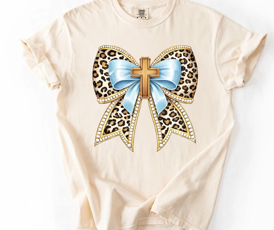 Leopard Easter Bow