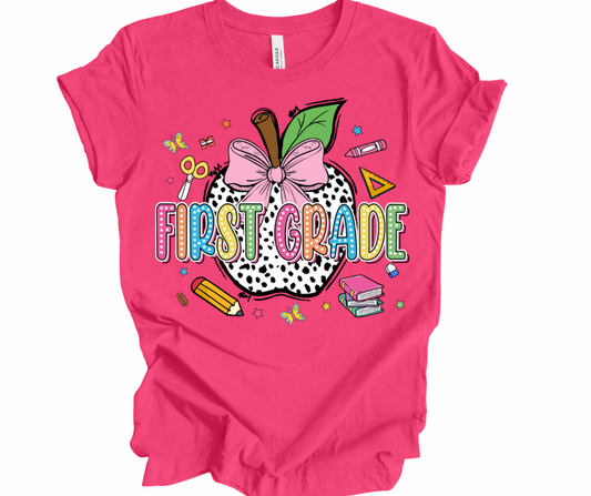 First Grade Dalmation Apple