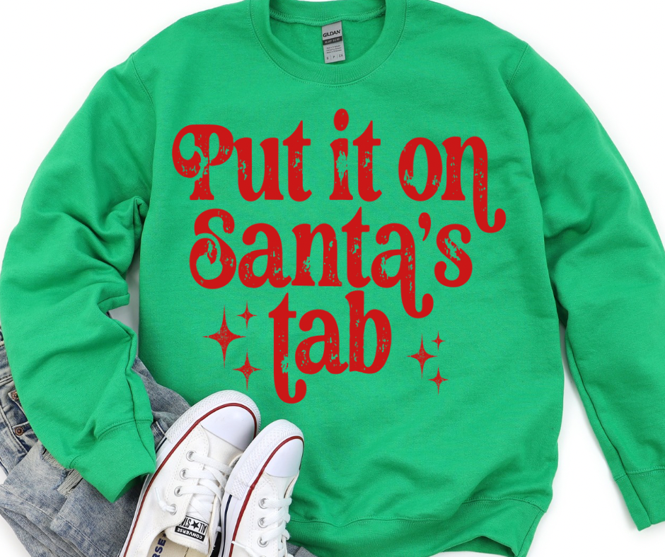 Put it on Santa's Tab