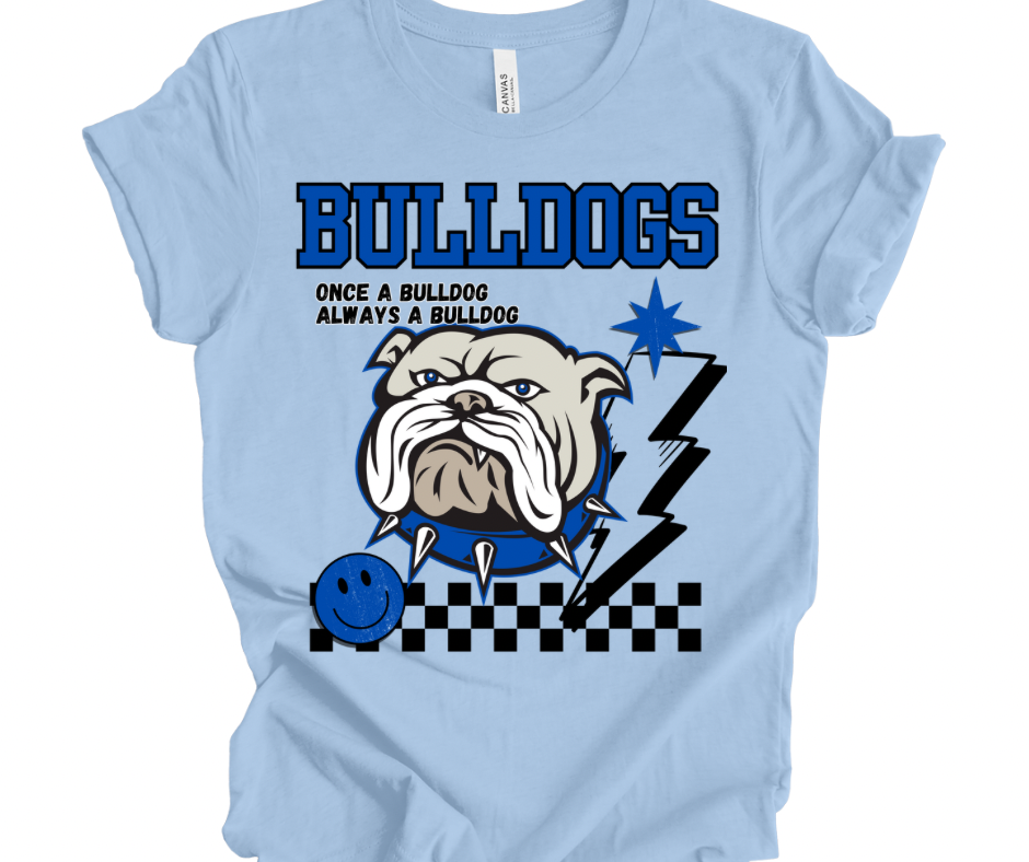 Once a Bulldog (Blue)