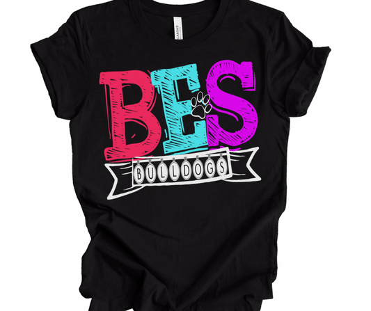 BES Bulldogs Chalk (Multicolor)