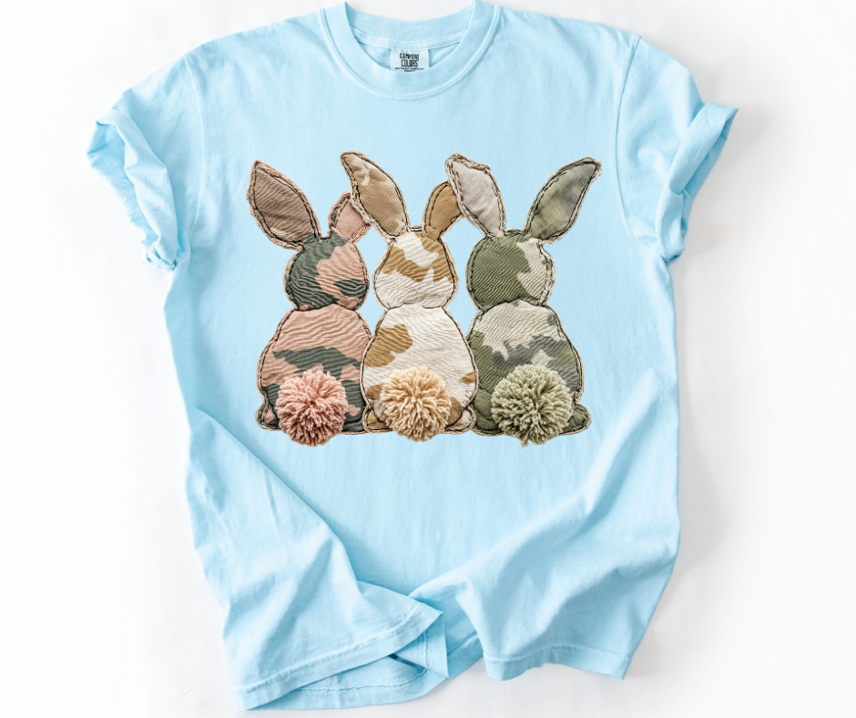 Camo Triple Bunnies