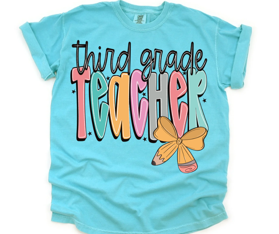 Third Grade Teacher Bow