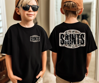 Saints - Camo (Front & Back)