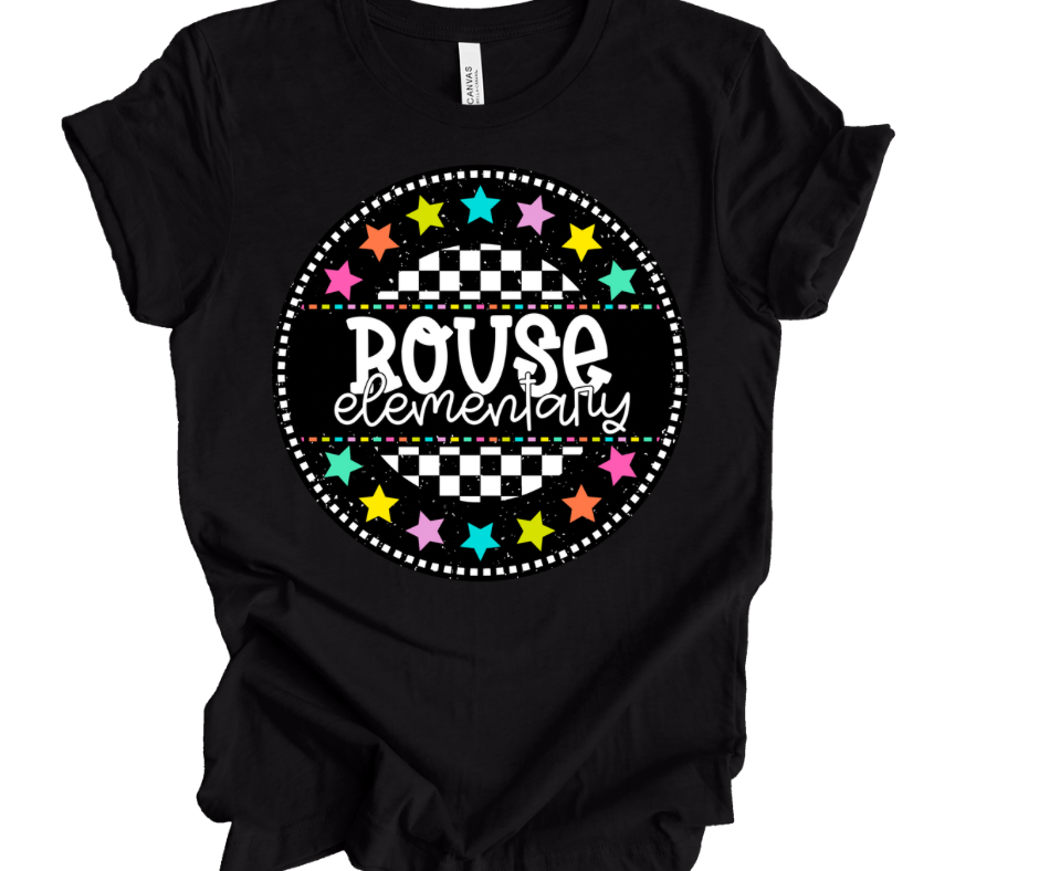 Rouse Elementary Checkered Stars