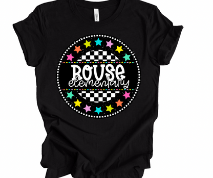 Rouse Elementary Checkered Stars