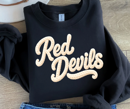 Red Devils (FAUX Yarn)