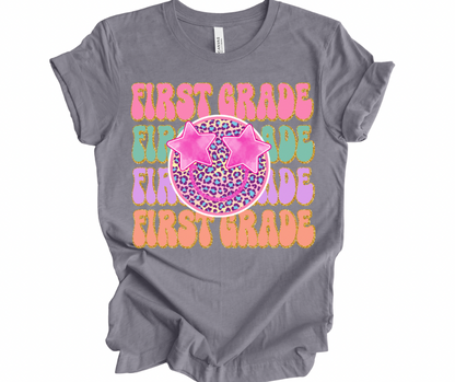 First Grade Stacked Smiley