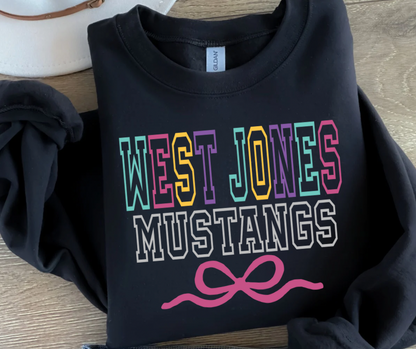 West Jones Mustangs Bow