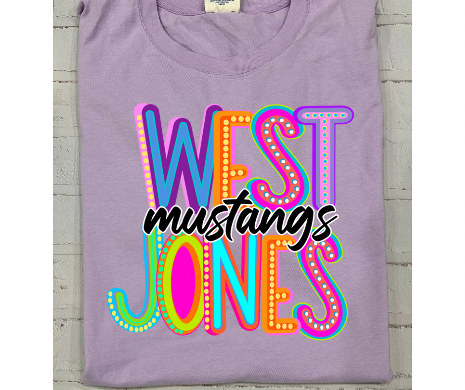 West Jones Mustangs Marquee