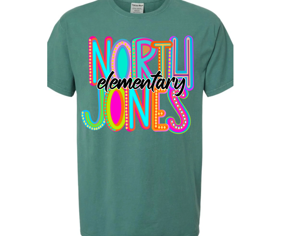 North Jones Elementary Marquee