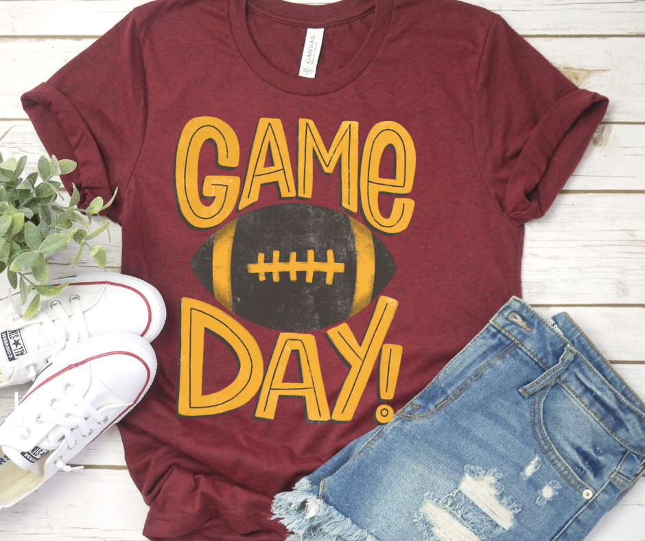 Game Day Football (Yellow)